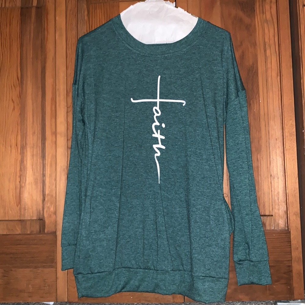 Christian Faith Shirt NWOT